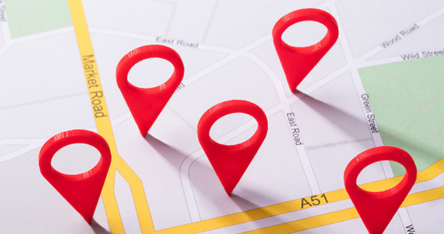 Investing in Opportunity (Zones): A Tax-Saving Strategy map with red location markers